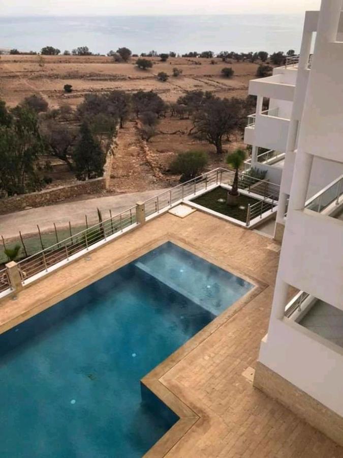 Duplex Taghazout Ocean With Pool & Fitness Apartment Bagian luar foto