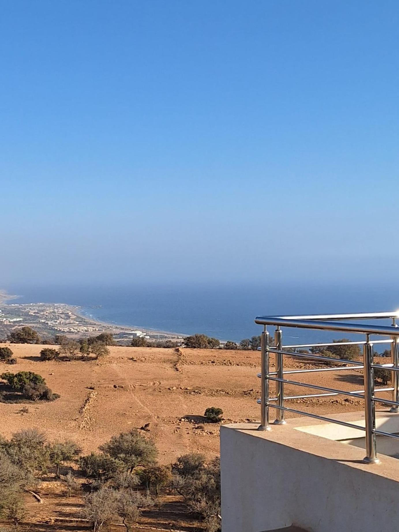 Duplex Taghazout Ocean With Pool & Fitness Apartment Bagian luar foto