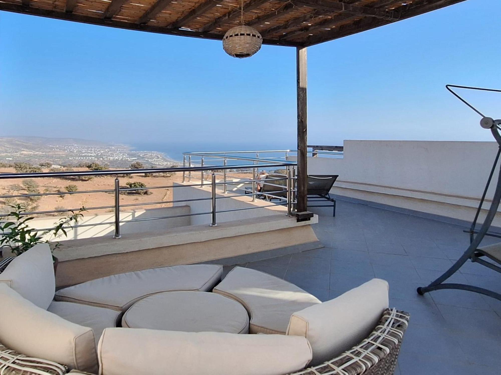 Duplex Taghazout Ocean With Pool & Fitness Apartment Bagian luar foto