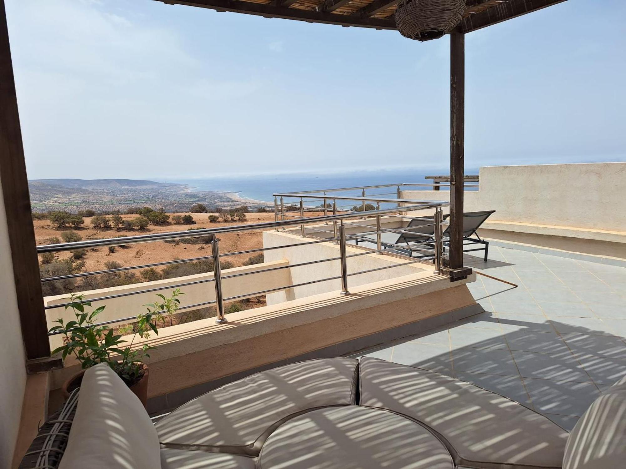 Duplex Taghazout Ocean With Pool & Fitness Apartment Bagian luar foto